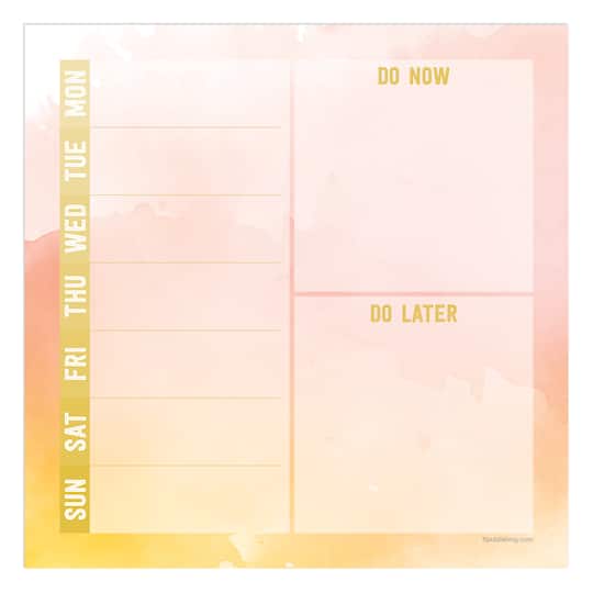 TF Publishing Joy Weekly Square Schedule Pad